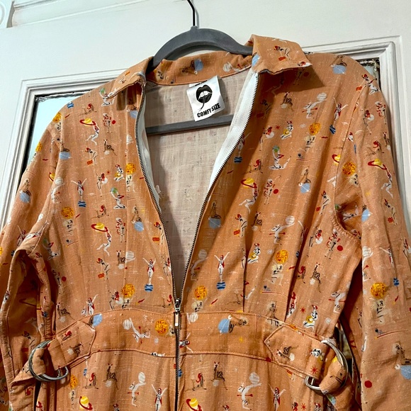 Verameat Peach Over-the-Moon Jumpsuit - Picture 3 of 9